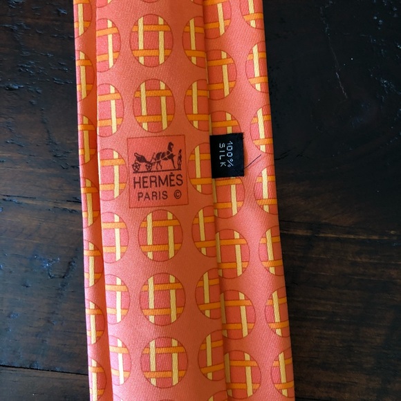 Hermès Silk Tie - Picture 4 of 5